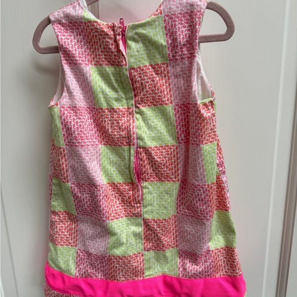 Vineyard Vines 3T Girls Formal Whale Sleeveless Shift Dress - Picture 4 of 4